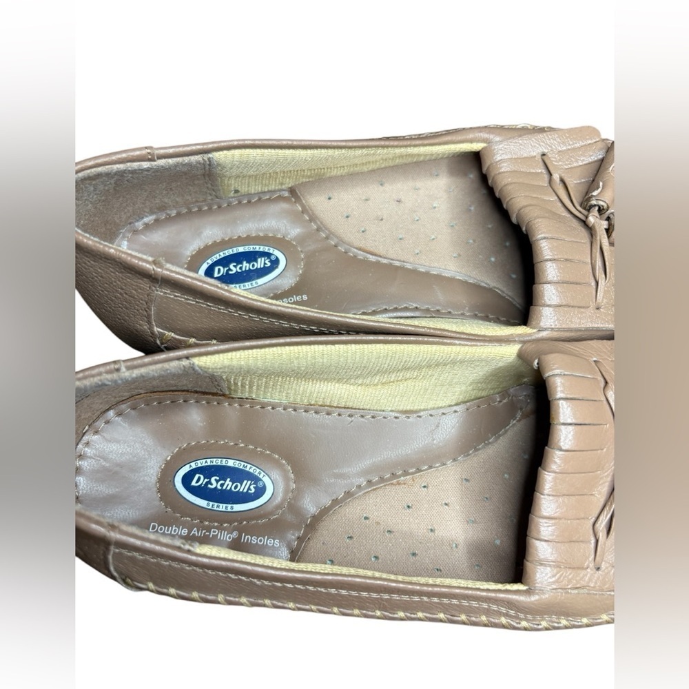 Dr. Scholl's Womens Kiltie Tassel Loafers - Size
6 M Airpillow Med tan Brown - Picture 8 of 10